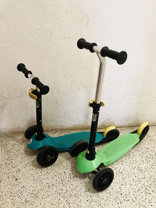 Trotinete criança pequena