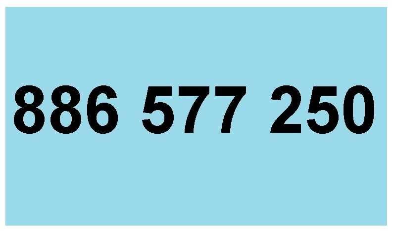 Starter numer t-mobile 886 _ 57 72 50 T-MOBILE 886_ 577 250