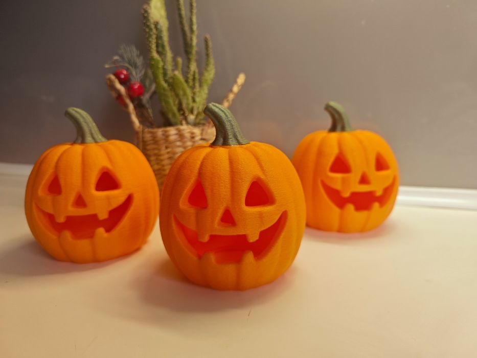 Dynie ozdobne na Halloween