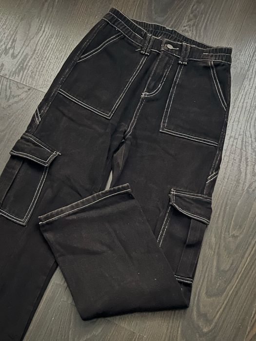 чорні карго штани