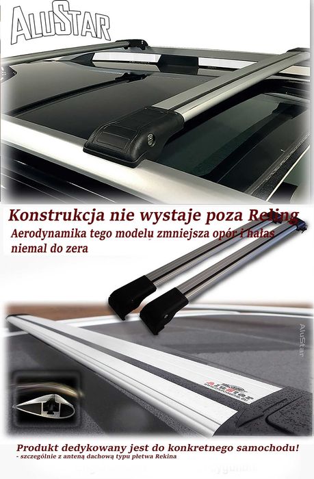 Bagażnik Belki Poprzeczki VITO VIANO