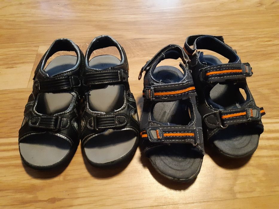 Sandały buty r. 27 na lato 2 pary ,