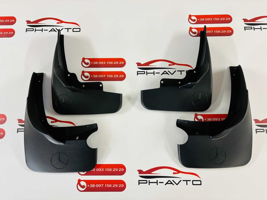 Mercedes ML164 ML 164 бризговики брызговики під підніжку