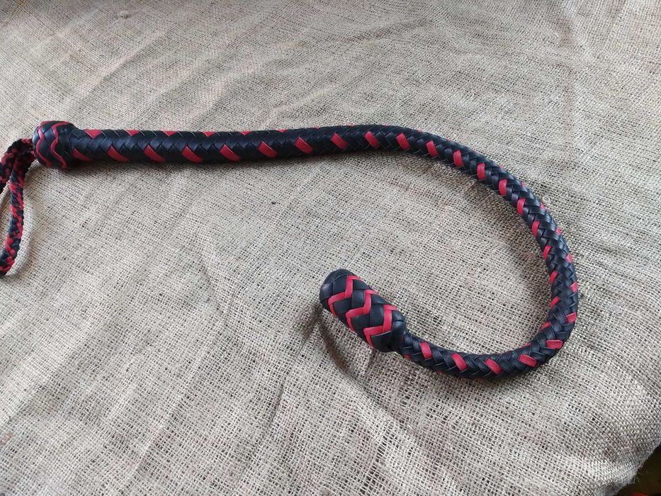 Nahajka bat skóra naturalna 76 cm