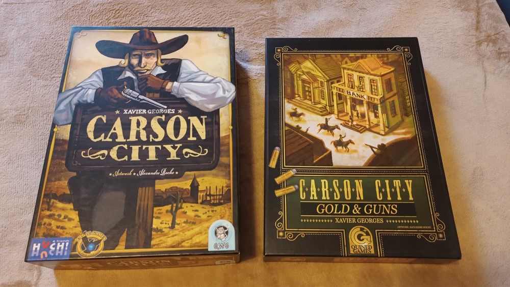 Gra planszowa Carson city + Gold and guns