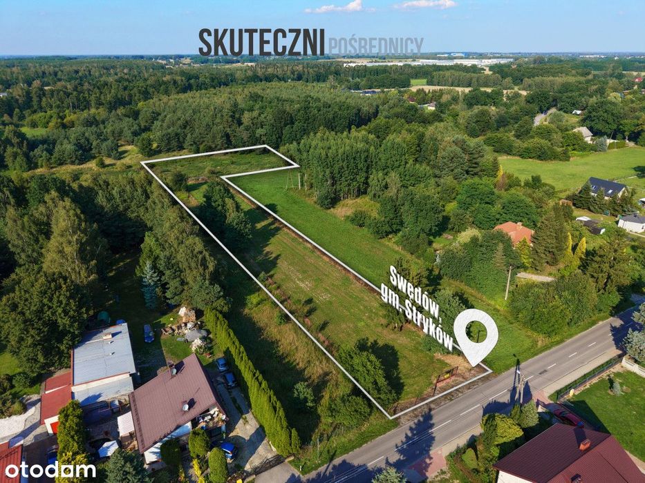 Swędów | 5934 m² | gm. Stryków