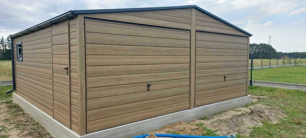 Garaże Blaszane Domki Ogrodowe Wiaty Śmietnikowe