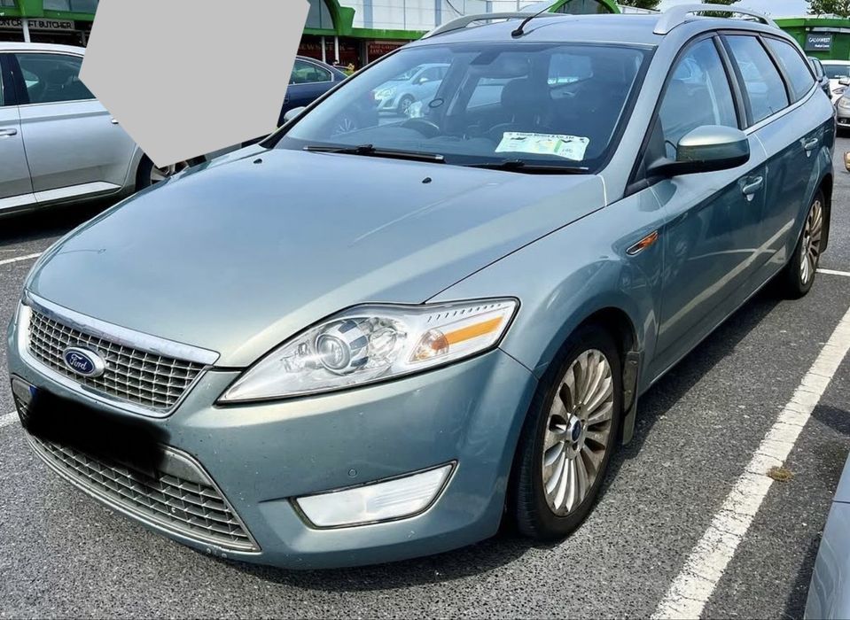 Ford Mondeo Mk4 maska, zderzak, lampy, błotniki, przedni pas Kod lakieru 38