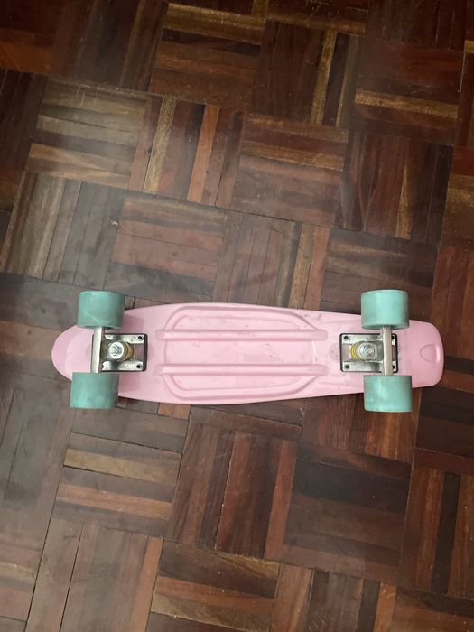 Penny Skate Rosa e verde