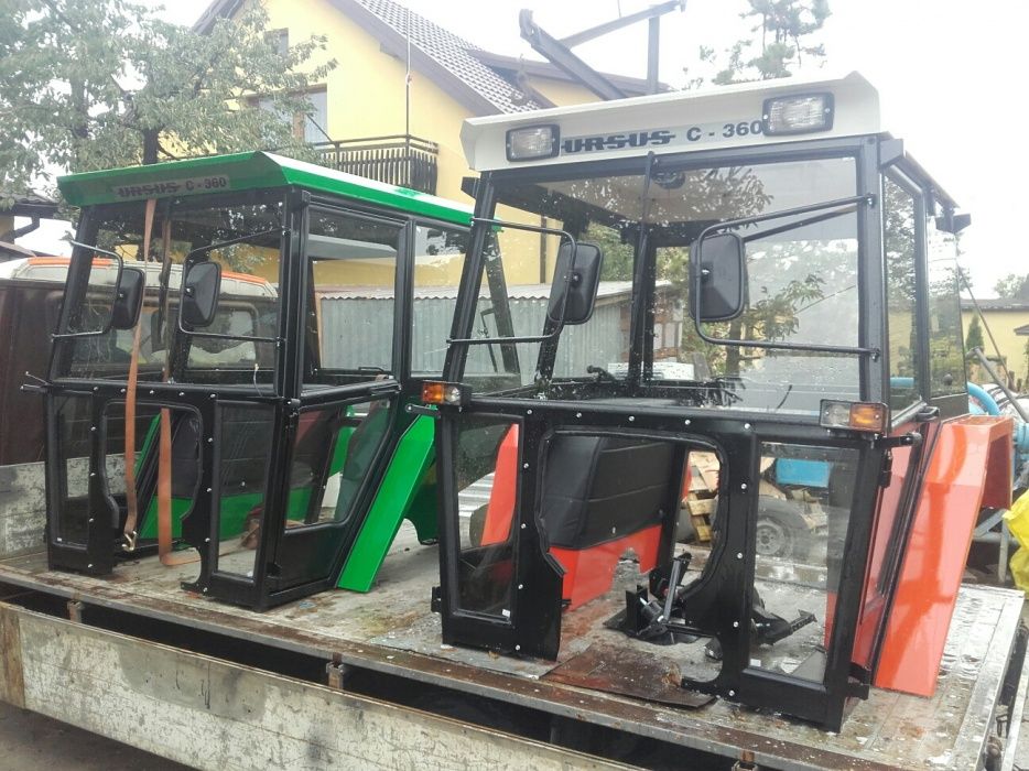 Kabina kabiny C-360 ursus ciągnik C-330 maska błotniki