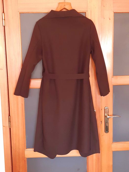 Casaco comprido quente de Inverno