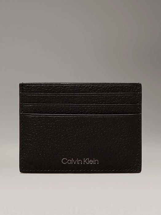 Estojo de couro para cartões Calvin Klein (estado ideal)