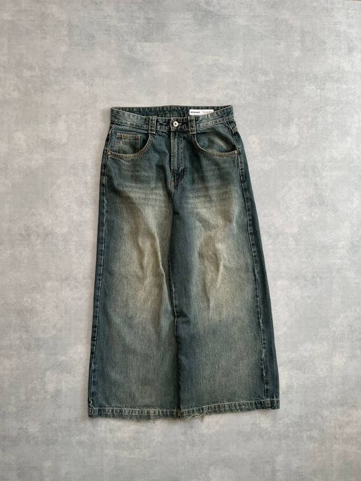 Bershka mega baggy jeans бегі джинси широкі