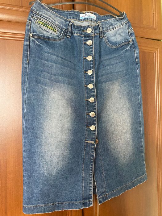 Жіноча джинсова спідниця 31р.