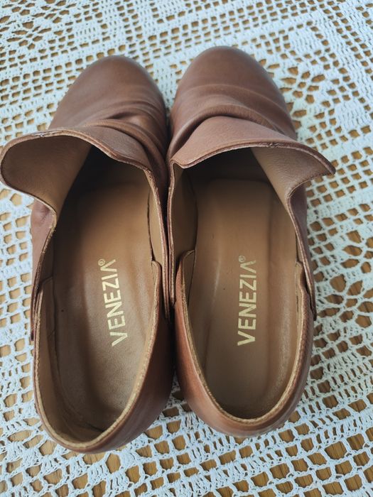 Buty damskie Venezia skóra naturalna