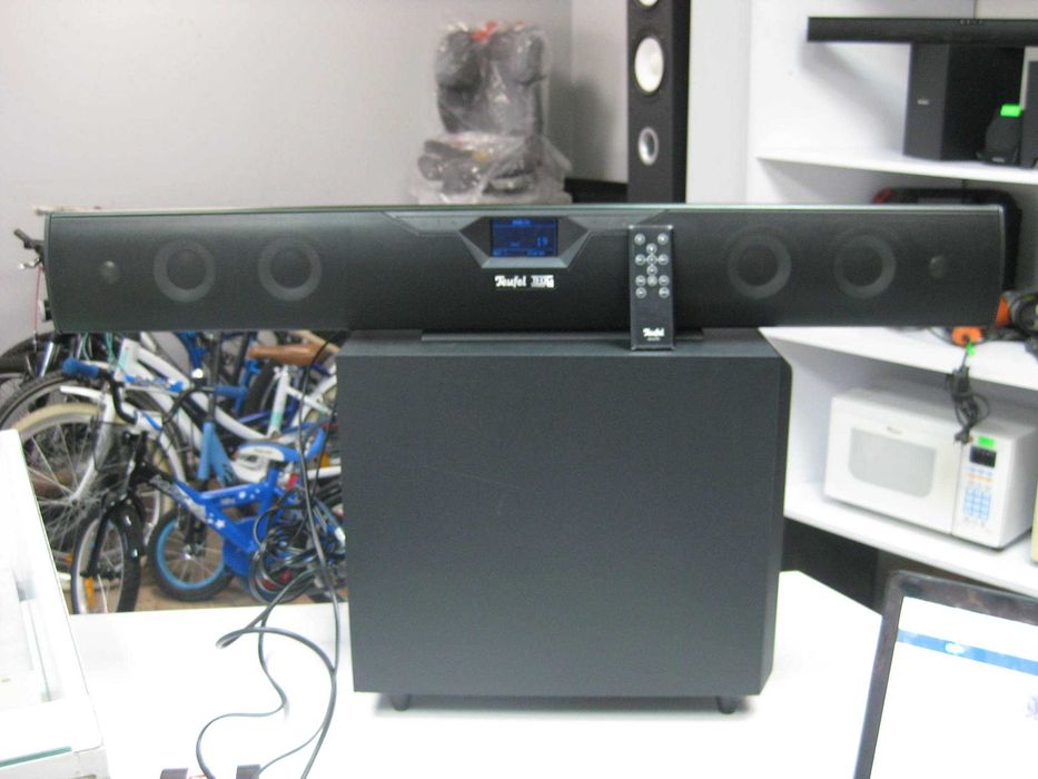 Soundbar  subwoofer Teufel Cinebar 52 certyfikat THX stan BDB
