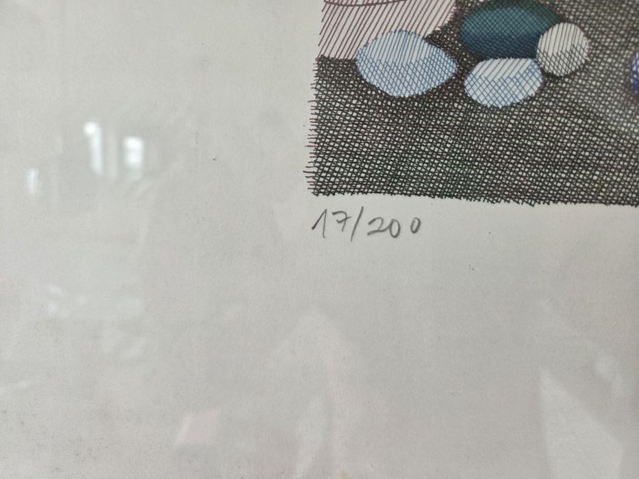 Serigrafia de António Pimentel com Moldura