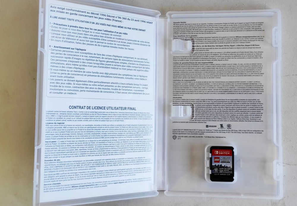 Lego City Undercover - Nintendo Switch - Jogo - 24H Envio