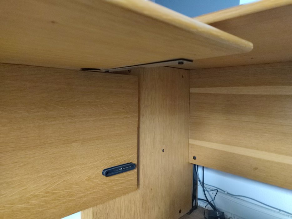 Secretaria de escritório de dois tampos
