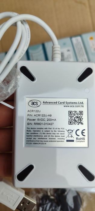 Зчитувач смарт-карт NFC RFID