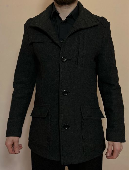 Демісезонне чоловіче пальто HM