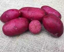 Batata Vermelha por dentro  Apenas envios