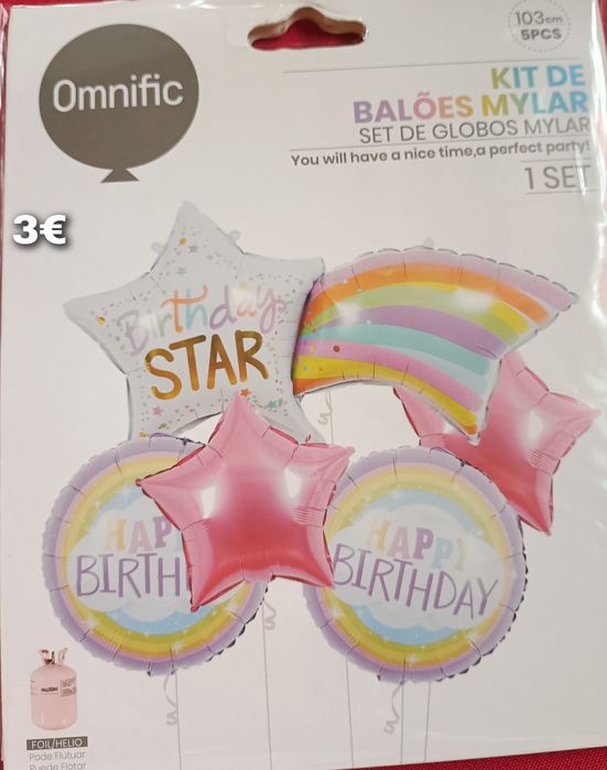 Balões decorativos temáticos