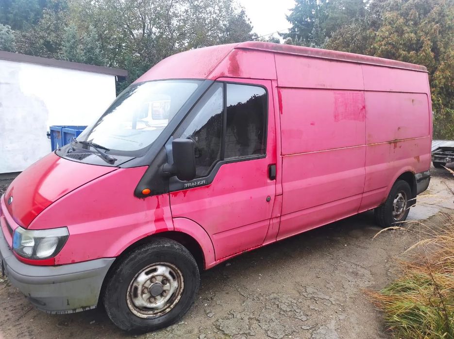 ford transit mk6 maska zderzak lampa grill błotnik drzwi zbiornik paliwa szyba lusterko