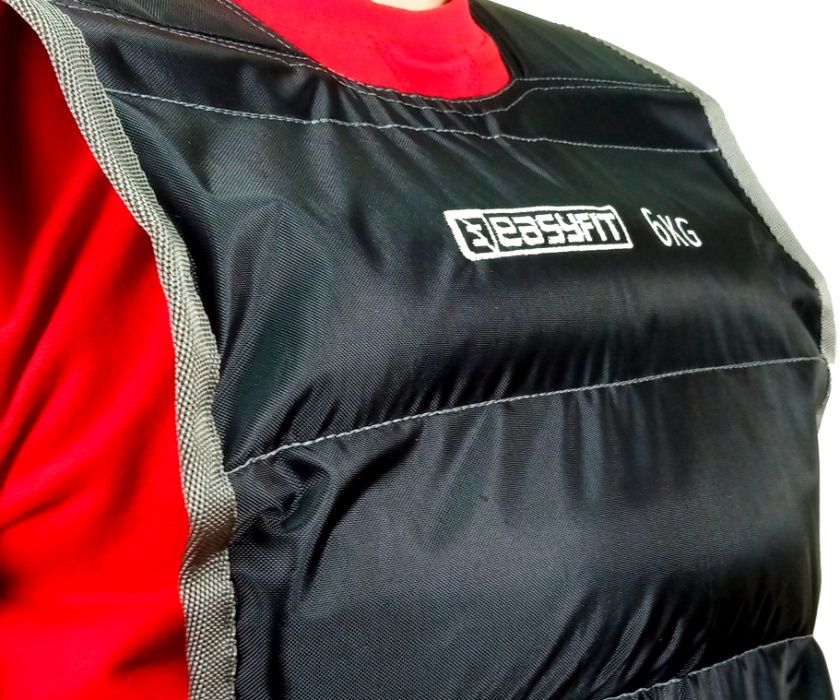 Жилет-обтяжувач EasyFit 6/8/10/12/14/16/18/20кг -обтяжуюча вага