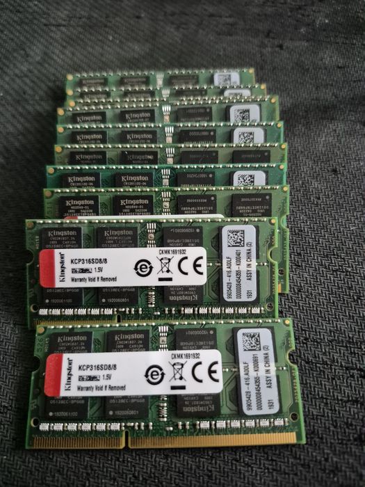 Ram DDR3 16GB (2x8GB)1,5V 1600MHz Kingston