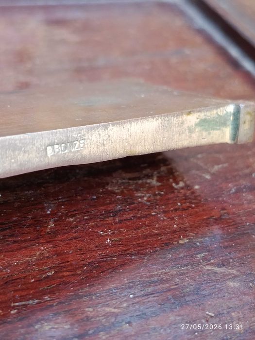 Cruz Bronze Cena de Cristo Leitão & Irmão 15,4 cm
