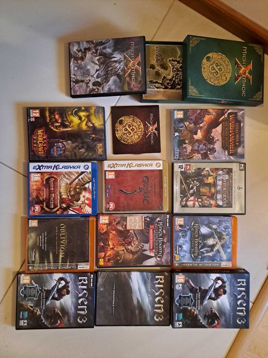 Kultowe retro gry na płytach