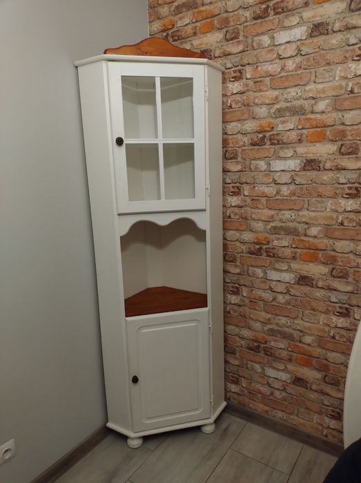 Witryna drewniana sosnowa