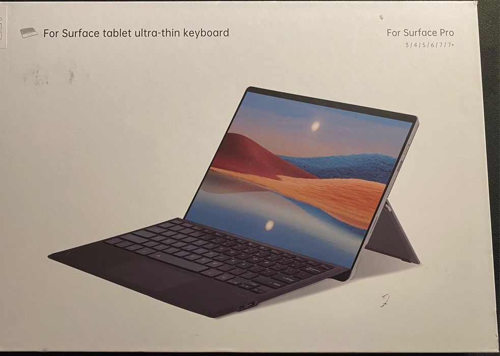 Teclado para surface pro 3/4/5/6/7/7+