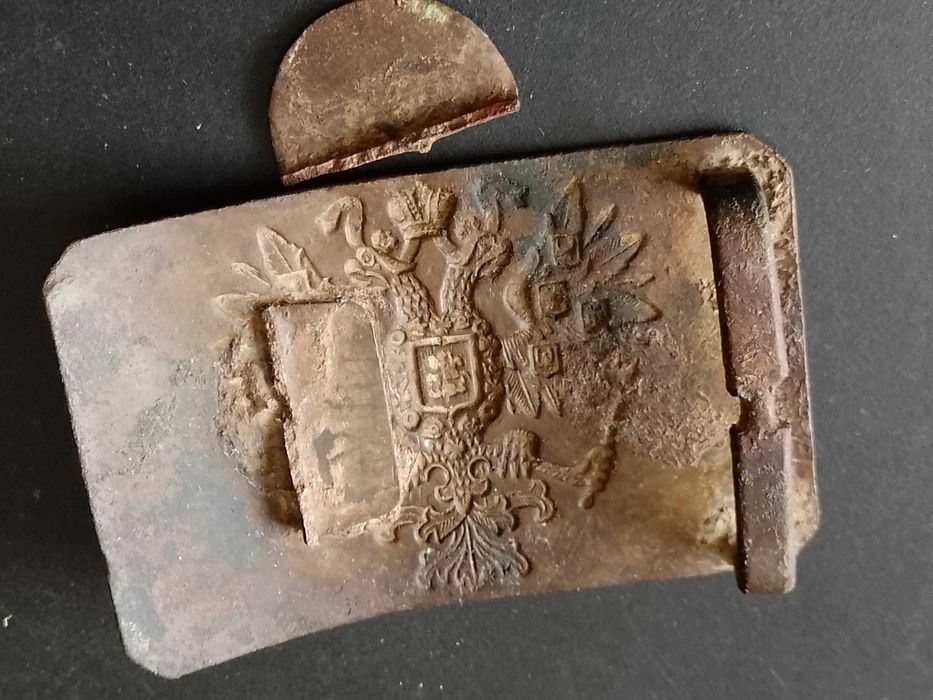 Klamra piechoty carska Rosja RIA oryginał (F)