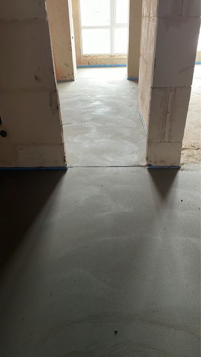 Стяжка підлоги,машинна стяжка, стяжка по теплій підлозі,