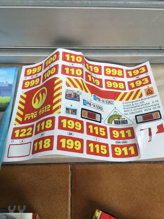 LEGO City 60002 - Bombeiros