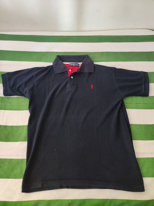 Polo Ralph Lauren - Azul & Vermelho (M)