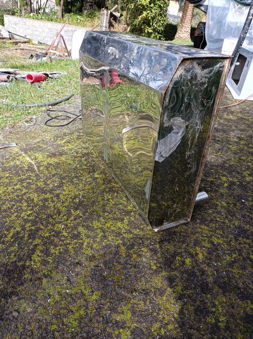 Tanque Combustível Inox 75L