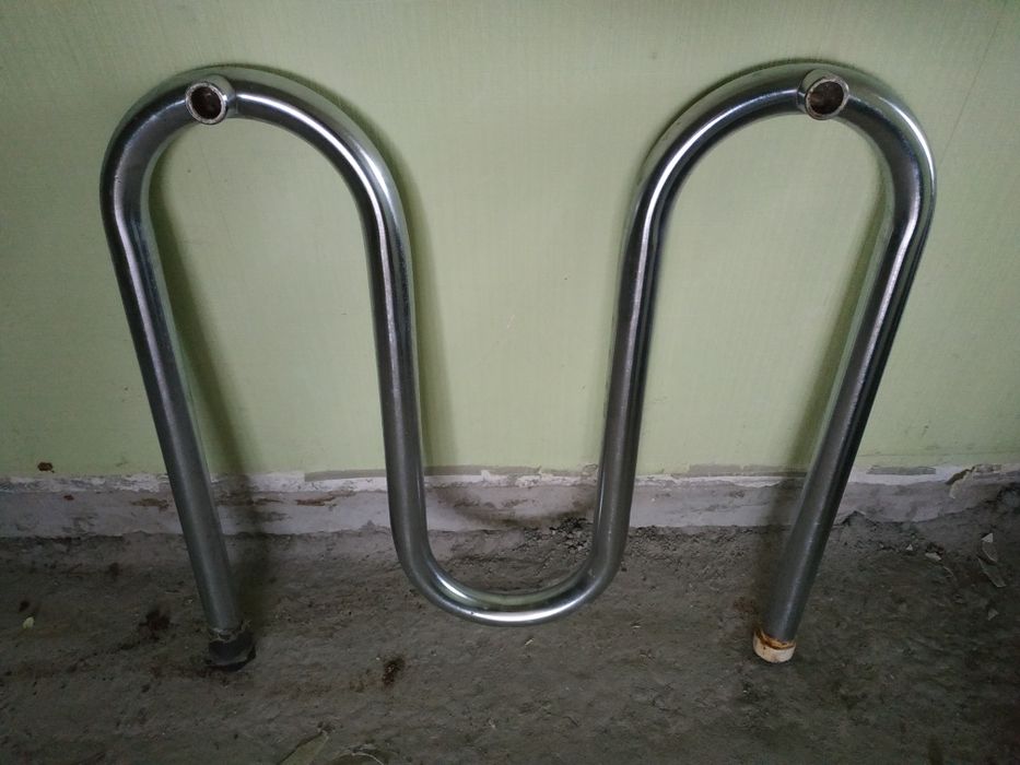 Полотенцесушитель 60х50см змеевик зигзагообразный из нержавеющей стали