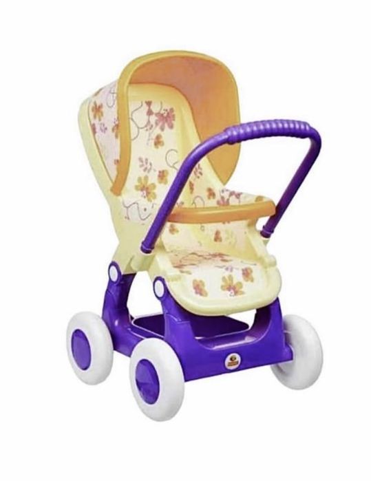 Дитяча іграшкова коляска