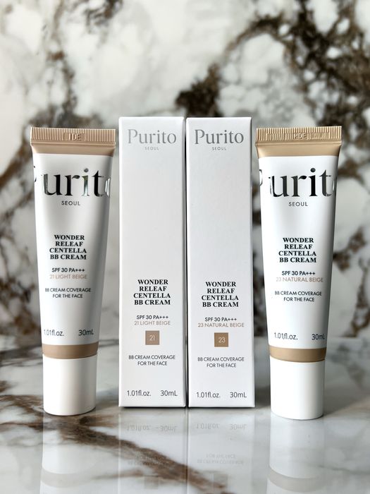 Purito BB cream 21 та 23 відтінки Оригінал