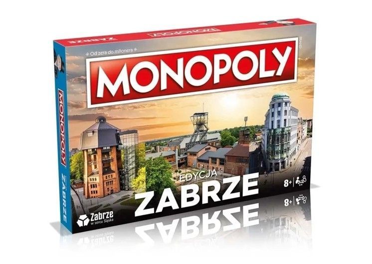 Gra Monopoly Zabrze Winning Moves Nowa Nieużywana