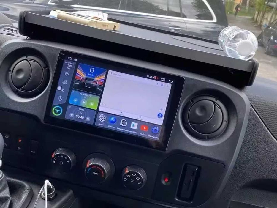 Rádio Android Opel Movano Nissan NV400 Renault Master 2010-21 CARPLAY 2/32Gb 10 polegadas (NOVO)