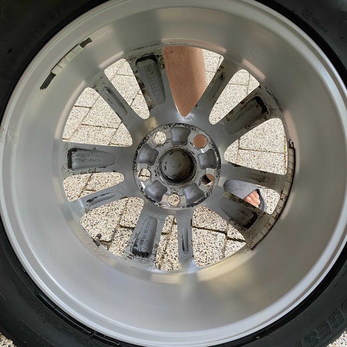 Oryginalne felgi Lexus 18" 5x120 + Bridgestone Blizzak 235/50 R18