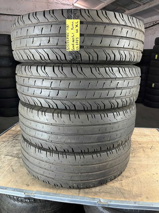 LS2003 Літні шини 205/75r16c Continental ContiVanContact 200 комплект резина р16с