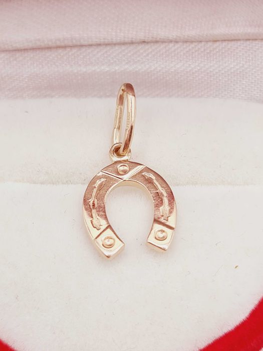 Złoty wisiorek Podkowa 585 14K