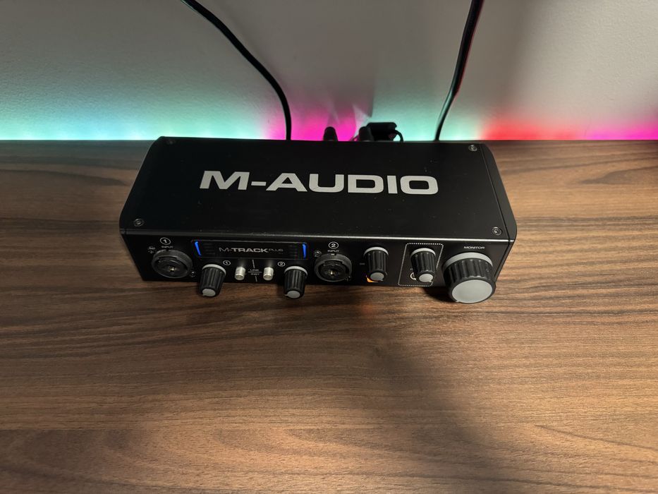 Placa de áudio – M-Audio M-Track Plus