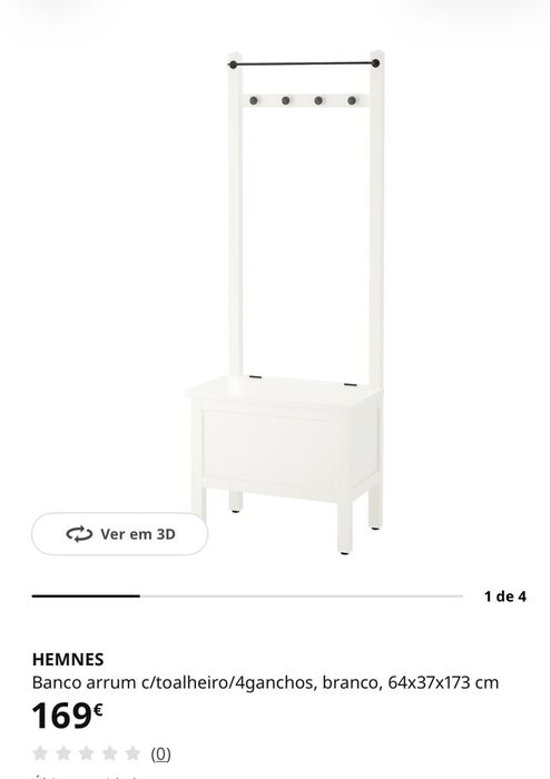 Cabide Ikea- HEMNES