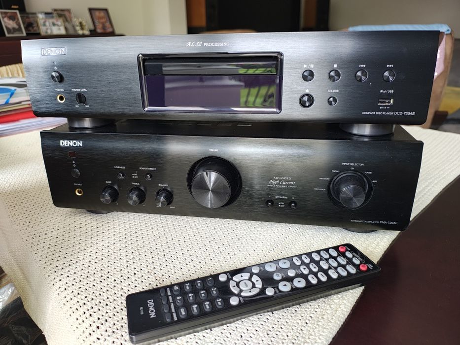Denon Wzmacniacz i CD seria 720AE